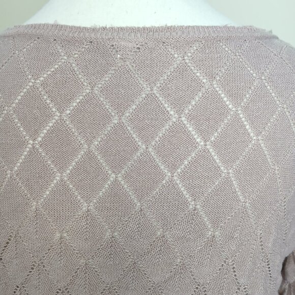 Free People Ruffled Cardigan Size Small - Picture 4 of 9